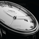 Lobinni Men de montre masculine entièrement automatique mécanique pour hommes Watch Student Belt Business Business Watch 12033 Silver Shell White Face Black Cuir
