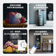Haier ice bar home living room office single-door mini refrigerator 136/167 liters transparent glass display vertical beverage tea refrigerator fruit fresh cabinet first-class energy efficiency 200 liters exclusive version fully refrigerated丨air-cooled and frost-free丨1.41 meters high