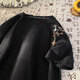ZHIWEI NEUER CHINE CHINESS-STYLE Kurzärmeliges T-Shirt für Herren Sommer neue Baumwoll- und Leinen Nischenmarke Lose halbärmelige T-Shirt T3523 Apricot XL [Empfohlen 125-145jin [Jin gleich 0,5 kg]]