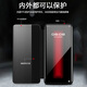 塔拉斯【真皮】适用华为mate30rs保时捷版手机壳翻盖式mate30Rs智能休眠真皮全包防摔保护套 智能皮套【黑色】