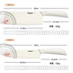 Baige, komplette Set ergänzender Lebensmittelwerkzeuge, Babyküchenmesser, Schneidebrett, Haushaltshackbrett, Obstmesser, Schere, Babynahrungsinstrument, 6-teiliger Satz ergänzender Lebensmittelwerkzeuge + doppelseitiges Schneidebrett + Spatel 4 Teile 4 Teile