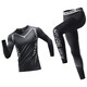 Alen Botun Cycling Clothes Mountain Highway Bike Bike Set Men's Summer Tight Body Clothes Cycling Pants Sports Clothes Equipment Two-piece Set A-[Quick Drying, Wicking, Cycling] L