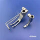 Dukepu 1767/867 Presser Foot KP367 Двойная прессованая нога 4 4,5 6 8 10 мм Синхронный прижимный мастер.
