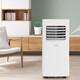 Haier mobile air conditioner, home kitchen room, vacuum air conditioning, refrigeration and dehumidification all-in-one machine, no hang-up installation, no drainage, smart portable vertical air conditioner, small 1 HP, single cooling (within 8) SF Express
