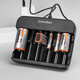 Kamelion BC-1049 7-Slot Smart USB Fast Ladegerät (Einzelladegerät) kann wieder aufgeladen werden.