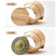 Steamed rice wooden barrel, fir wood steamed rice barrel, kitchen large and small rice steaming artifact, household commercial steamer, handmade, low sugar, 24cm wooden bottom with lid, steamed about 2.5Jin, Jin is equal to 0.5kg of rice
