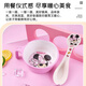 Disney (Disney) Children's Bowl Anti-scalding and Drop-resistant Home Cute Kids Baby Food Tableware Special Handle Bowl Purple Aisha