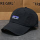 Patagonia Quick-drying Hat Four Seasons Men's Peak Embroidered Baseball Cap Women's Sun Hat Peak Quick Gray 56-60cm