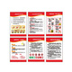 Zhonghuan li'an [Fire Fighting Three Tips 40 * 60cm] KT Board Edge Protection Fire Protection Organization Notification Avertissement Signe MYN9226B