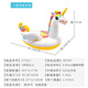 INTEX 57561独角兽充气坐骑 游泳圈成人儿童充气玩具浮排浮床加厚水上