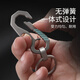 Boy You (BO YOU) Titanium Alloy Car Key Chain Men's Personalized Creative Waist Hanging Multi-function Key Chain A5813