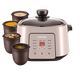 SUPOR ELEKTRISCHE STEW POT 5 Gallenblasen Elektrische Eintopftopf Wasser versiegelten Eintopftopf Haushalt Gebrauch 3-4 Personen lila Topf Elektrische Auflauf Vogel Vogel Nist