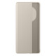 Honor (Honor) Magic3 Ultimate Version Original Mobiltelefon Hülle Flip Cover Protective Case Full-inclusive Anti-Fall-Handy-Hülle Business Magic 3 Ultimate Version Smart Window Leder Hülle Magic3 Ultimate Version Lederhülle (Khaki)
