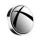 Lingmo suction cup type small round mirror car reversing rearview mirror 360 degree adsorption adjustable large field of view blind spot assist small mirror upgraded suction cup (1 pair of black)