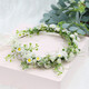 Peerless Love Cedar White Fairy Garland Full of Gypsophila Stars Headdress Small Fresh Seaside Vacation Photos Photos Children's Day Stage Small Fresh White Garland