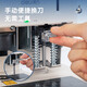 得力（deli）财务凭证装订机 财务办公文件凭证装订 省力按压 无需工具便捷换钻刀 30mm装订厚度 3881