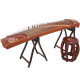 Dunhuang Brand Dunhuang Guzheng 694l Serie de caoba Shell Talling Examen de grado de rendimiento Guzheng Instrumento musical Shanghai Factory Musical Instrument Factory 20694L Mo Shang Huahua Blossom (conjunto completo de accesorios)