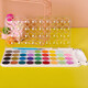 
Little Carni Solid Pig Watercolor Pig Set Watercolor Paint Tool Art Solid Gouache Pig Beginner 9923-36 Colors (a box)