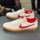 耐克（NIKE）休闲鞋男鞋夏季新款运动鞋SB Heritage Vulc复古板鞋CD5010-102 CD5010-100白红 42.5