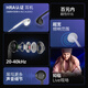 Philips (PHILIPS) wired headphones half-in-ear computer laptop Apple mobile phone suitable for online course office microphone TAE1018 black