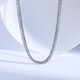 Saturday Fortune (ZLF) PT950 platinum necklace men's riding crop chain simple and versatile boss chain 25.96g 51cm