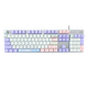 Logitech K845 Clavier mécanique Clé mécanique Clé Clavier mécanique câblé E-Sports Office Office Office Office Ordinateur externe Externe K845 Blue Shaft-Lavender