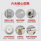 
Sobery Super C-grade stainless steel idle lock vintage security door lock wooden door iron door door lock exterior lock set SL688B left open cut edge