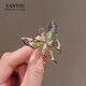 QUAMER Super Fairy Butterfly Brooch High-end ins Female Korean Personalized Suit Pin Versatile Accessories Butterfly