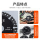 Niuxiang (Niuxiang) Cutting Iron King metal cutting disc, angle grinder cutting disc, cast iron stainless steel cutting disc, metal angle iron cutting disc, Cutting Iron King, 2 pieces, black