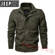 JEEP SPIRIT男士飞行员外套男夹克二战美军军迷战术外套 9903军绿色 薄款 2XL 150-165斤 建议