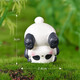 
Collection of items: cute giant panda small ornaments, cute DIY panda handmade doll desktop micro landscape landscaping birthday gift, happy panda (one set of 6 pieces) + small cloth bag