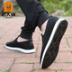 
Old men's shoes 2025 summer new product breathable casual mesh shoes men middle-aged dad shoes old Beijing cloth shoes men upgraded - black - 1656 41