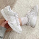 耐克（NIKE）板鞋女鞋子2025秋季新款Dunk Low低帮轻便运动鞋时尚透气休闲鞋 DD1503-103白灰 39