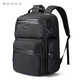 Bange men's backpack, boys, high school students and college students' school bags, trendy men's business trip backpack, large capacity 15.6-inch laptop bag BG-2601 black