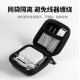 Green Link Headphone Storage Box Data Cable Charger U Disk Card Reader U Shield Memory Card Storage Bag Portable Compact Travel Bluetooth Headphone Bag Shockproof and Decompression Digital Organizing Bag 40816