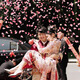 HIP KISSINGS LETS MOUDAINE Pétal salon Petal Rain Fireworks Supplies Collection de salon Mariage Pétal Papez Bouteille de ruban de tambour Pink Fun [Perne Petal Rain] 60 Modèles 4