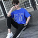 Bailedi Teenager Sommersportanzug 13 kurzärmelige T-Shirt Boy 12-15 Jahre alte Schüler der Junior High School.