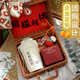 Tmirui316不锈钢便携咖啡杯礼品定制logo女高颜值水杯礼物礼盒装保温杯 【透明礼袋】优雅白465ml