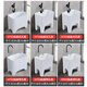 Haijiahua high-foot mop pool household balcony mop pool outdoor mop basin ceramic mop pool bathroom floor mop pool H733+ mop rack + gun grey spray gun faucet