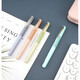 NBX genuine DS-761 triangle positive ink capsule pen can replace ink-absorbing students' frosted, non-splashing ink fine tip pen Green 0.5mm official standard bag tip