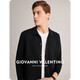 Giovanni Valentino Wolle Freizeitpullover Strickjacke für Herren Frühlingsjacke Antibakteriell langärmelige Pullover Herren-Strickjacke