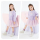 Disney Disney Children's Clothing Children's Girls Dress Sweet Contrast Color Splicing Mesh Skirt Fashionable and Playful Skirt 2021 Spring DB111RE05 Cake Purple 90