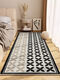 Alfombra de habitación para niñas de dormitorio imitación espesa de cachemira manta de la noche de la noche de la cabecera de altura y resistencia a la tierra hogar gran área j1517c villano marrón oscuro cajas de cajas de cajas de cebo de cebo 120 veces 160.5 cm