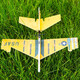 Parents, glider children's toy airplane, hand-thrown, hand-thrown foam airplane toy, outdoor plug-in charging
