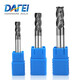 DAFEI50 degree 4-edge tungsten steel flat knife alloy knife CNC coated tungsten steel milling cutter gong cutter end mill 5.0*6*13*50