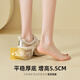 
ZHR dad shoes for women retro thick sole heightened casual shoes for women light trendy comfortable women's shoes G677 gray 35