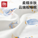 Aibedila crib fitted sheet pure cotton type A kindergarten bedding mattress cover baby spliced sheet waterproof urine barrier pure cotton antibacterial mattress cover-Sky City 120*60cm