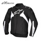 Alpinestars a星摩托车骑行服T-JAWS V4防水保暖秋冬季机车服装备防摔摩托服 黑荧光红暗红1365 S