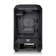 Thermaltake(Tt)The Tower 300 sea view room chassis computer host black (Matx motherboard/support 420 water cooling/4090 graphics card/horizontal lying)