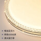 Zongling LED ceiling lamp ultra-thin internet celebrity bedroom dining room lamp 2024 new most popular lamps gold edge round 50cm 36W three colors